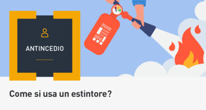 come si usa estintore