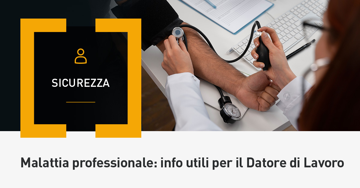 Malattia professionale: info utili