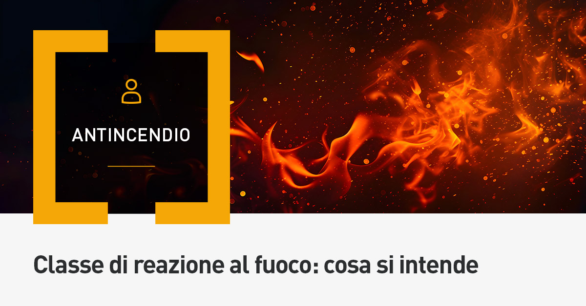 Classe di reazione al fuoco