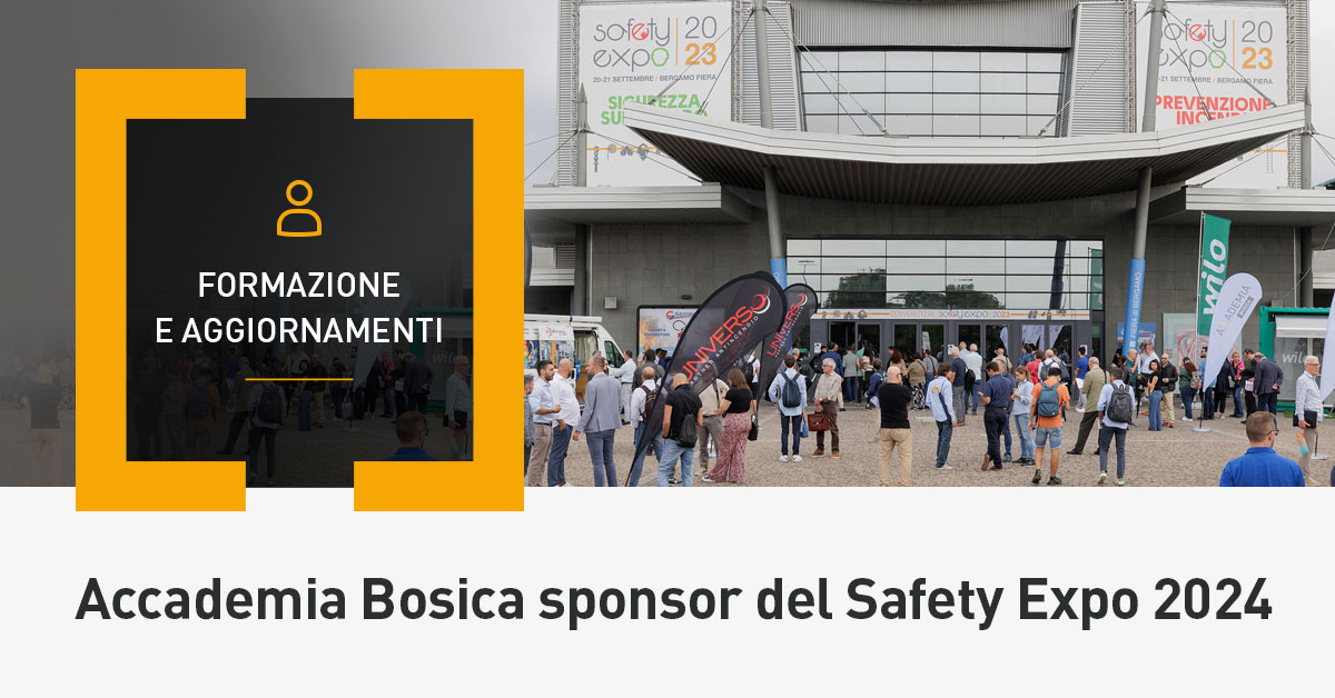 Accademia Bosica sponsor Safety Expo 2024