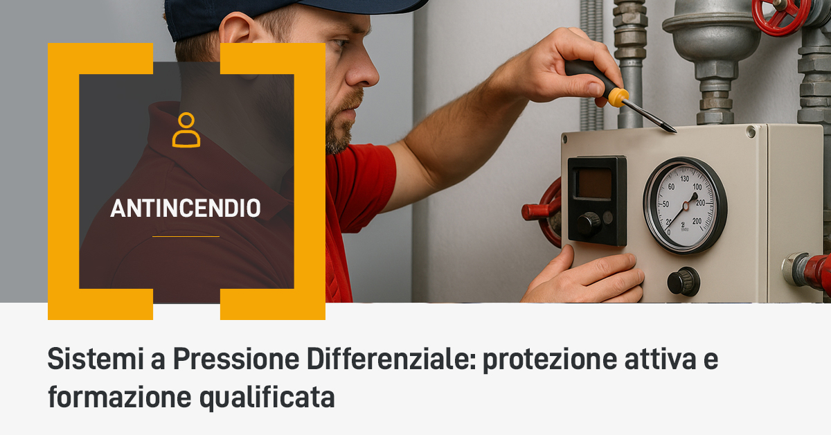 Sistemi a Pressione Differenziale: protezione attiva e formazione qualificata
