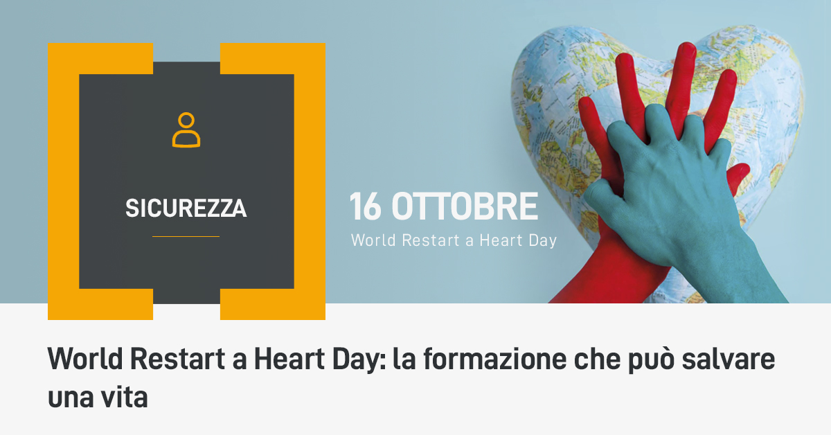 World Restart a Heart Day: la formazione che può salvare una vita