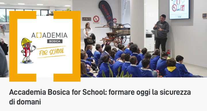 Accademia Bosica for School: formare oggi la sicurezza di domani